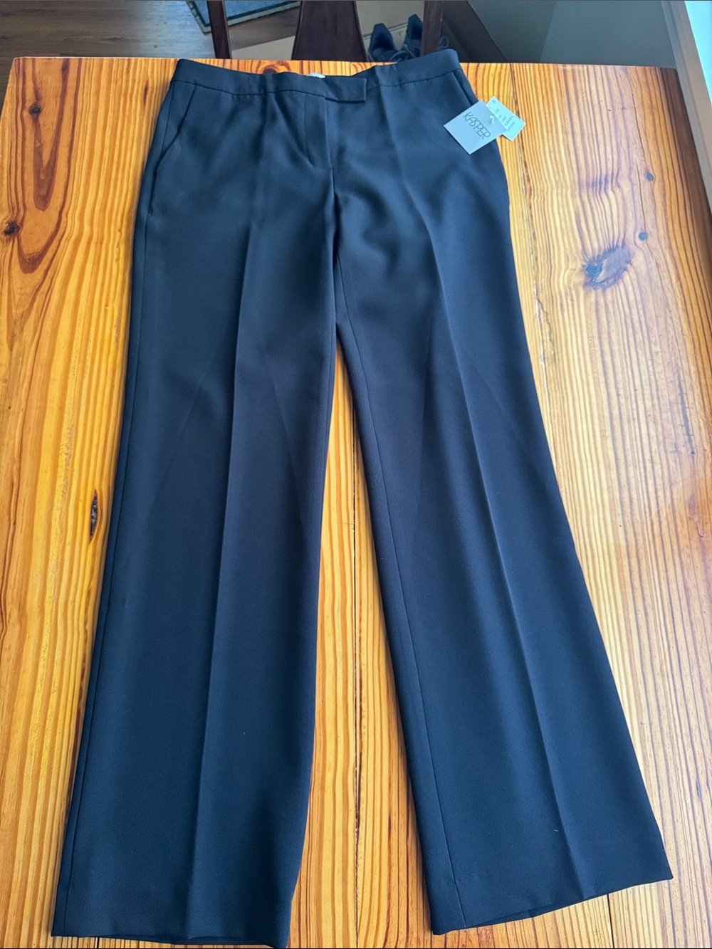 Black Wide-Leg Women's Trousers - , Size Tag Attached